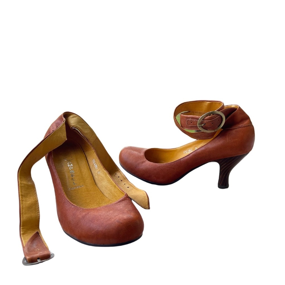JEFFERY CAMPBELL IBIZA LAST EDSON2 HANDMADE ANKLE STRAP HEELS